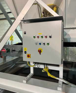 Click Here To Enlarge This Photo Of Heavy Duty 10ton Aggregate Feed hopper