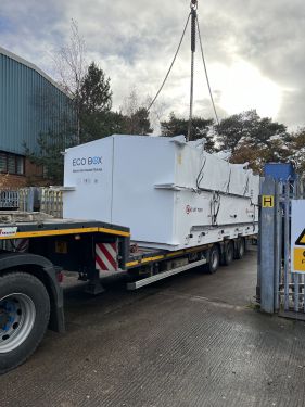Click Here To Enlarge This Photo Of Asphalt Hot Box for storing Hot asphalt