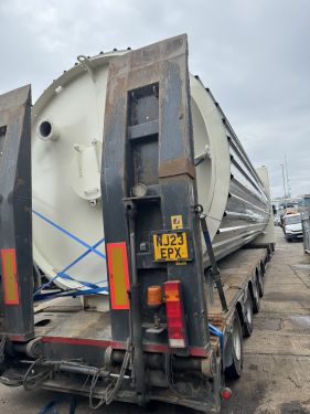 Click Here To Enlarge This Photo Of Hot Bitumen Storage Tanks
