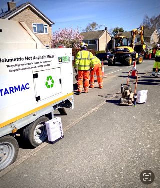 Click Here To Enlarge This Photo Of AS500 - HOT ASPHALT READYMIX & RECYCLING UNIT
