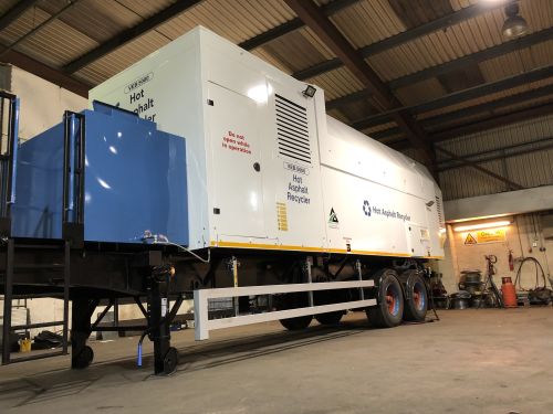 Click Here To Enlarge This Photo Of AS5000 - HOT ASPHALT READYMIX & RECYCLING UNIT