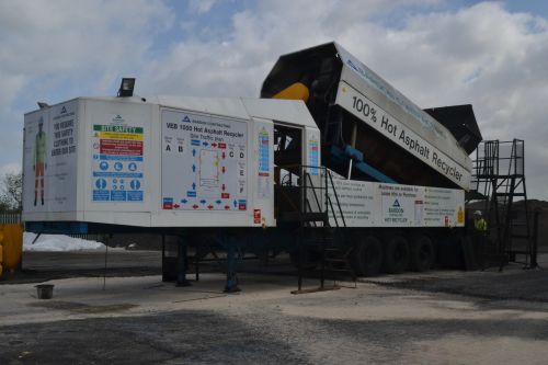 Click Here To Enlarge This Photo Of AS10000 - HOT ASPHALT READYMIX & RECYCLING UNIT