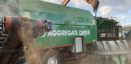 Click Here To Enlarge This Photo Of Aggregate Dryer