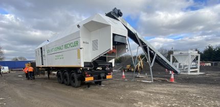 Click Here To Enlarge This Photo Of 10 Tonne Asphalt Recycling